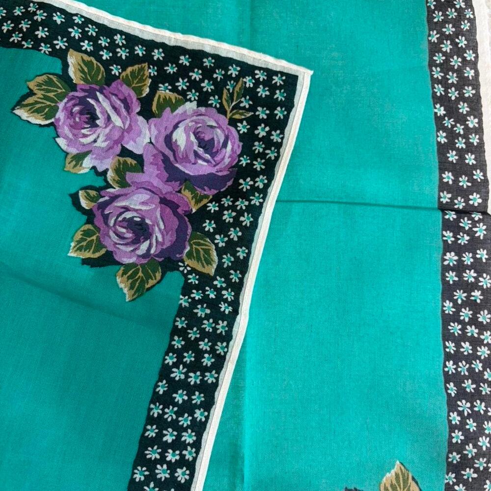 Ungaro paris purple and teal - Picture 4 of 5